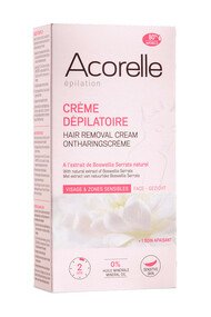 Crème Dépilatoire Haute Protection Visage et Zones Sensibles Acorelle