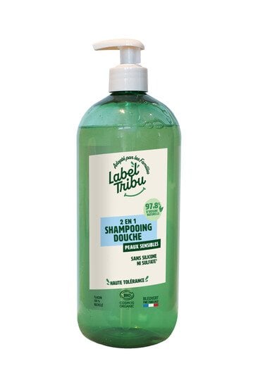 Shampoing Douche 2 en 1 - Peaux Sensibles - Label Tribu