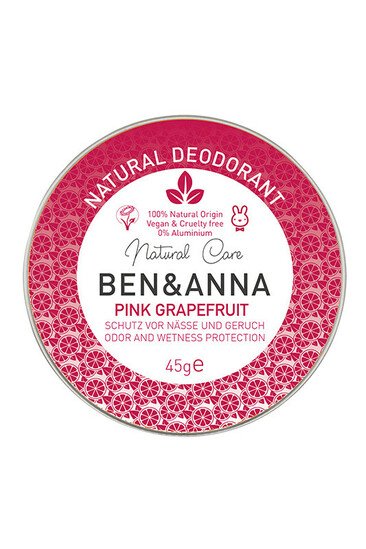 Déodorant Bio Crème - Pamplemousse Rose - Ben & Anna