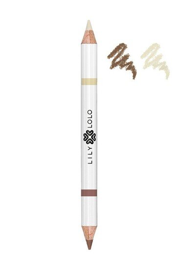 Crayon Vegan 2 en 1 Sourcils  "Brown Duo Pencil" - Lily Lolo