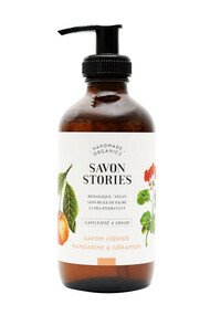 Savon Liquide Bio - Mandarine & Géranium - Savon Stories