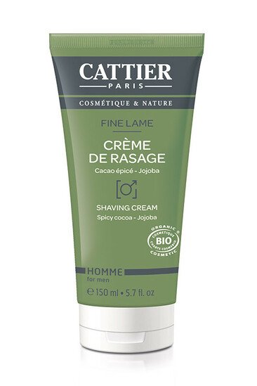 Crème de Rasage Bio - Fine Lame- Cattier