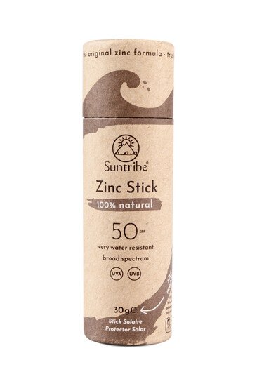 Stick Solaire Zinc SPF 50 Visage & Sport - Suntribe - Blanc