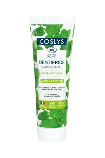 Dentifrice à la menthe - Dents & Gencives Sensibles - Coslys