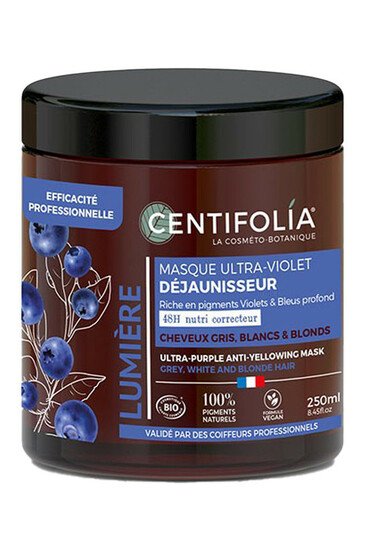 Masque Ultra-Violet Déjaunisseur Bio - Centifolia