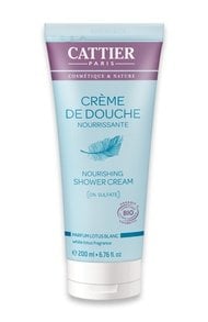 Crème de Douche Bio Parfum Lotus Blanc Cattier