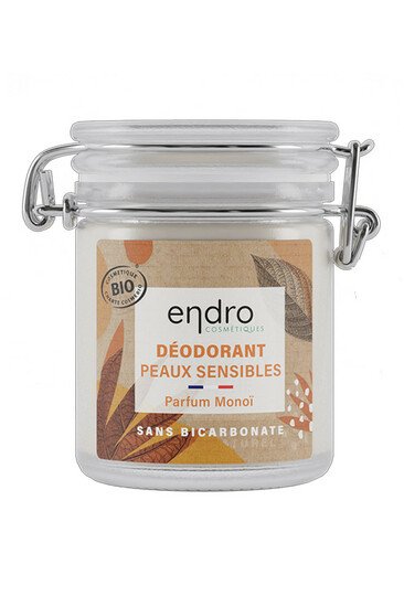 Déodorant Peaux Sensibles Bio - Monoï - Endro