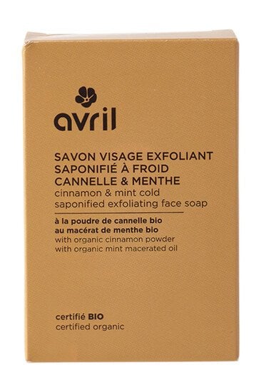 Savon Exfoliant à Froid Visage & Corps - Cannelle & Menthe - Avril