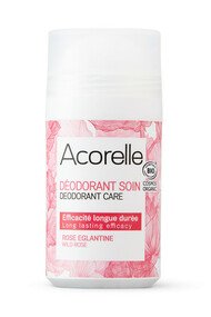 Déodorant Roll On Bio Rose Eglantine  - Acorelle