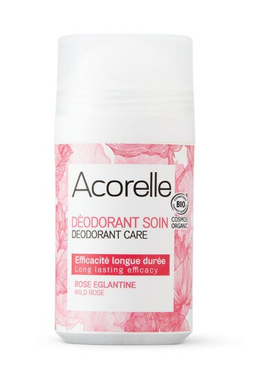 Déodorant Roll On Bio Rose Eglantine - Acorelle