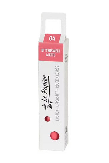 Rouge à Lèvres Zéro Déchet - Mat - Le Papier - 01 - Sienna