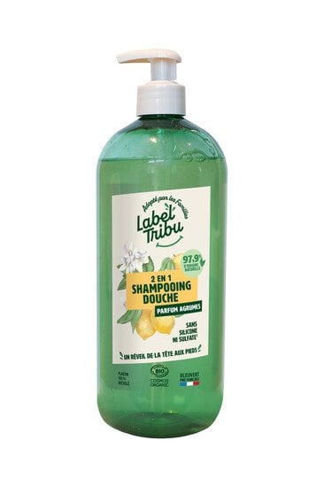 Shampoing Douche 2 en 1 - Agrumes - Label Tribu