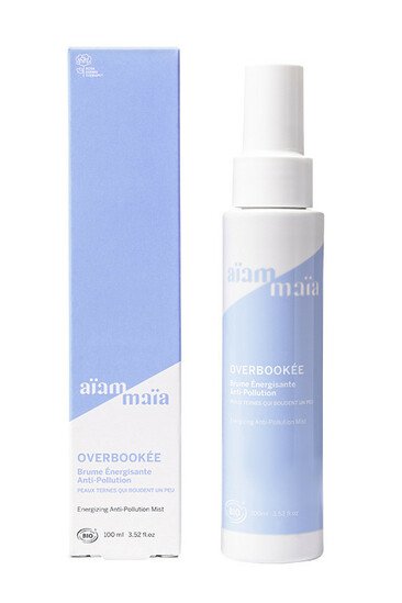 Brume Energisante Anti-Pollution Bio - Overbookée - Aïam Maïa