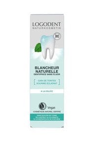 Pate Dentifrice Blancheur Naturelle - Sans Fluor - Logona