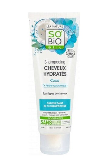 Shampoing Bio Cheveux Hydratés Coco - SO'BIO étic