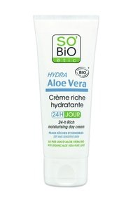 Crème Bio Hydratante Riche Aloe Vera SO'BiO étic