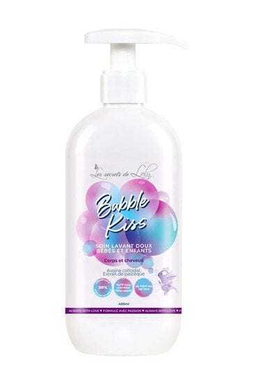 Soin Lavant Doux Bébés et Enfants - Bubble Kiss - Les Secrets de Loly