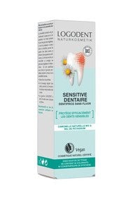 Dentifrice Sensibilité Dentaire - Sans Fluor - Logona