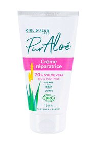 Crème Réparatrice Bio - 70% Aloe Vera - Pur Aloé