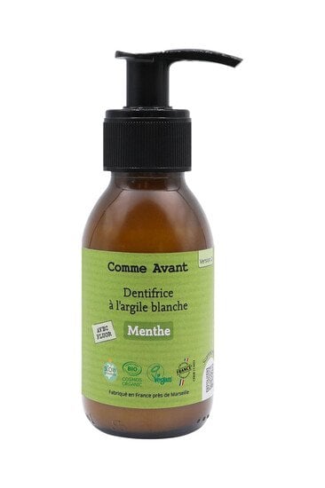 Dentifrice à l'Argile Blanche - Menthe - Comme Avant