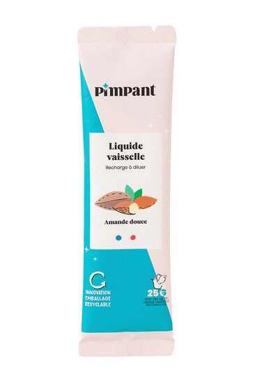 Liquide Vaisselle Poudre à Diluer - Amande Douce - Pimpant