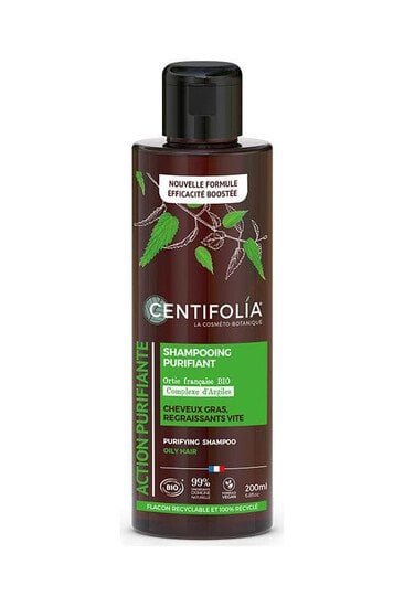 Shampoing Purifiant– Cheveux Gras, Régressant Vite  - Centifolia