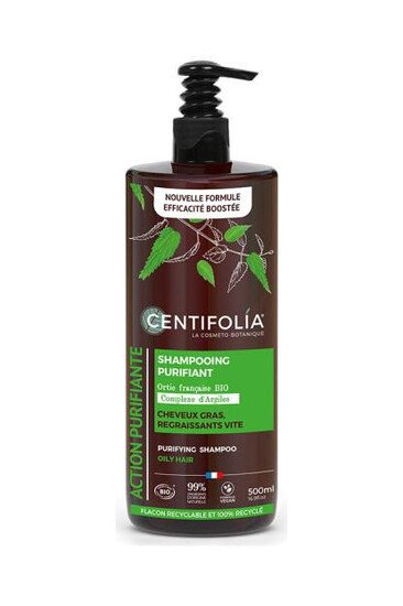Shampoing Purifiant– Cheveux Gras, Régressant Vite - Centifolia