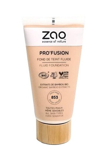 Fond de Teint Fluide "Pro'Fusion" - Zao - 853