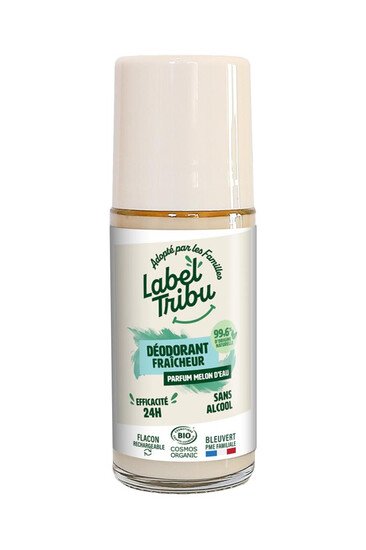 Déodorant Fraîcheur Rechargeable - Melon d'Eau - Label Tribu - Produit Classique