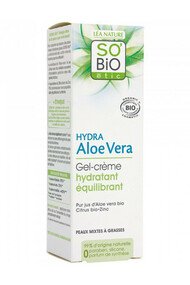 Crème Bio Hydratante Matifiante Aloe Vera SO'BiO étic