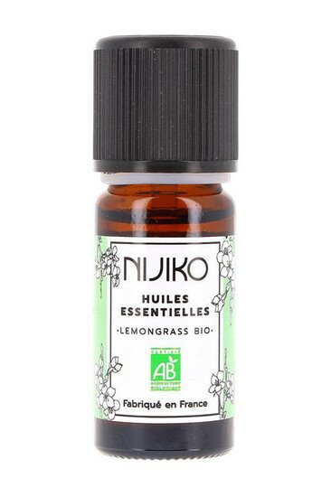 Huile Essentielle de Lemongrass Bio - Nijiko