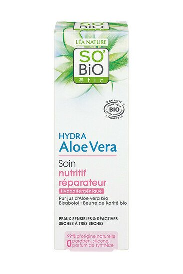 Soin Nutritif Réparateur Bio - Hydra Aloe Vera - So'BIO étic