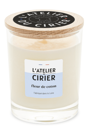 Bougie Fleur de Coton - L'atelier du Cirier