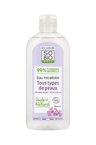 Eau Micellaire Tous Types de Peaux - Mauve - SO BiO étic