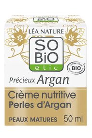 Crème Nutritive Perles d'Argan - Précieux Argan - SO BIO étic
