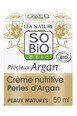 Crème Nutritive Perles d'Argan - Précieux Argan - SO BIO étic