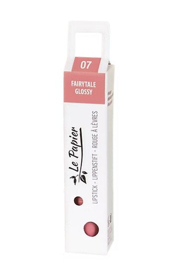 Rouge à Lèvres Zéro Déchet - Brillant - Le Papier - 08 - Rosy Brown