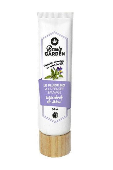 Fluide Hydratant Détox Bio & Vegan - Pensée Sauvage - Beauty Garden