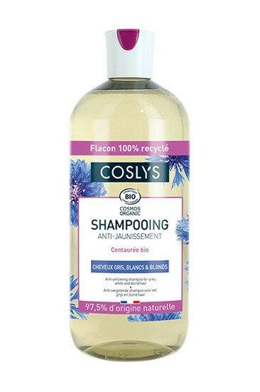 Shampoing bio Booster d'éclat - Cheveux Gris & Blancs - Coslys