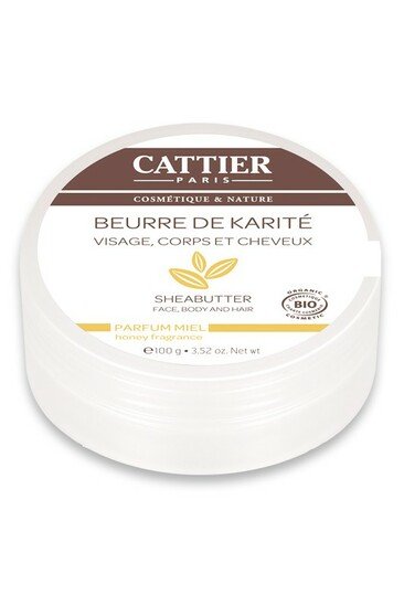 Beurre de Karité Bio - Parfum Miel - Cattier