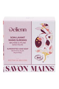Savon Mains Surgras Bio - Nectar de Bruyère - Delienn