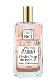 Huile Sèche de Rose 3 en 1 - Précieux Argan - So Bio Étic