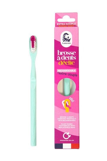 Brosse à Dents Rechargeable - Lamazuna  - Extra-Souple - Lilas