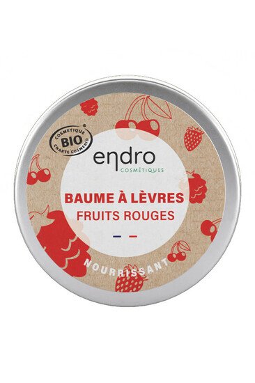 Baume à Lèvres Bio - Fruits Rouges - Endro