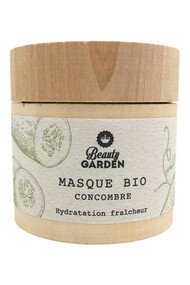 Masque Fraîcheur au Concombre Bio  - Beauty Garden