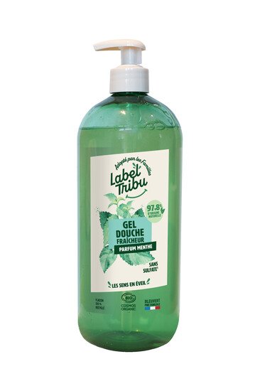 Gel Douche Fraîcheur - Menthe - Label Tribu