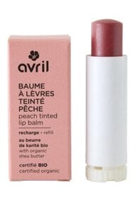 Baume à Lèvres Teinté Rechargeable - Avril - Pêche