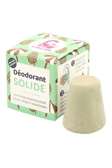 Déodorant Solide Bio Boisé - Lamazuna