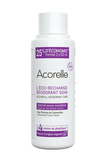 Eco-recharge Déodorant Bio Peaux Sensibles - Acorelle