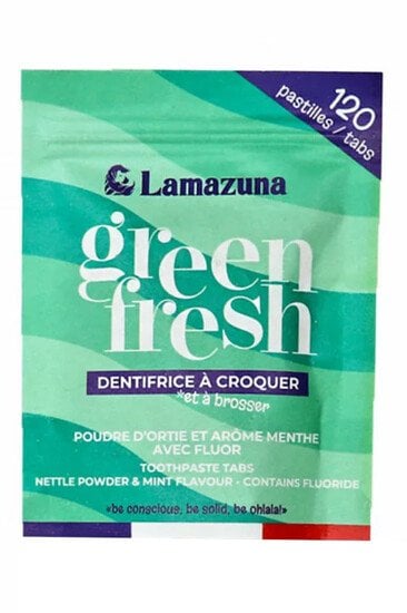 Dentifrice à Croquer Bio - Menthe & Fluor - Lamazuna